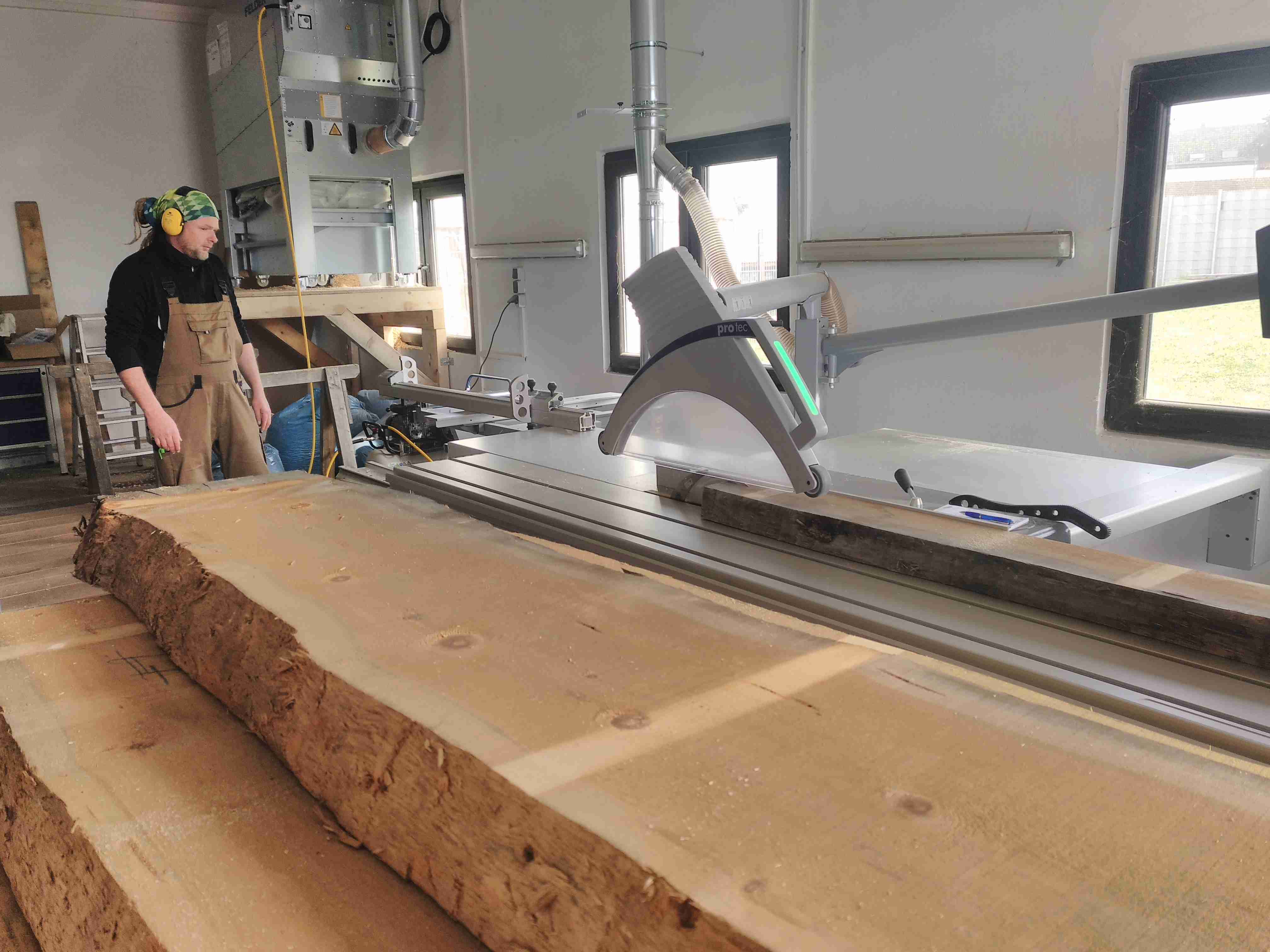 Besäumen und Abrichten 1