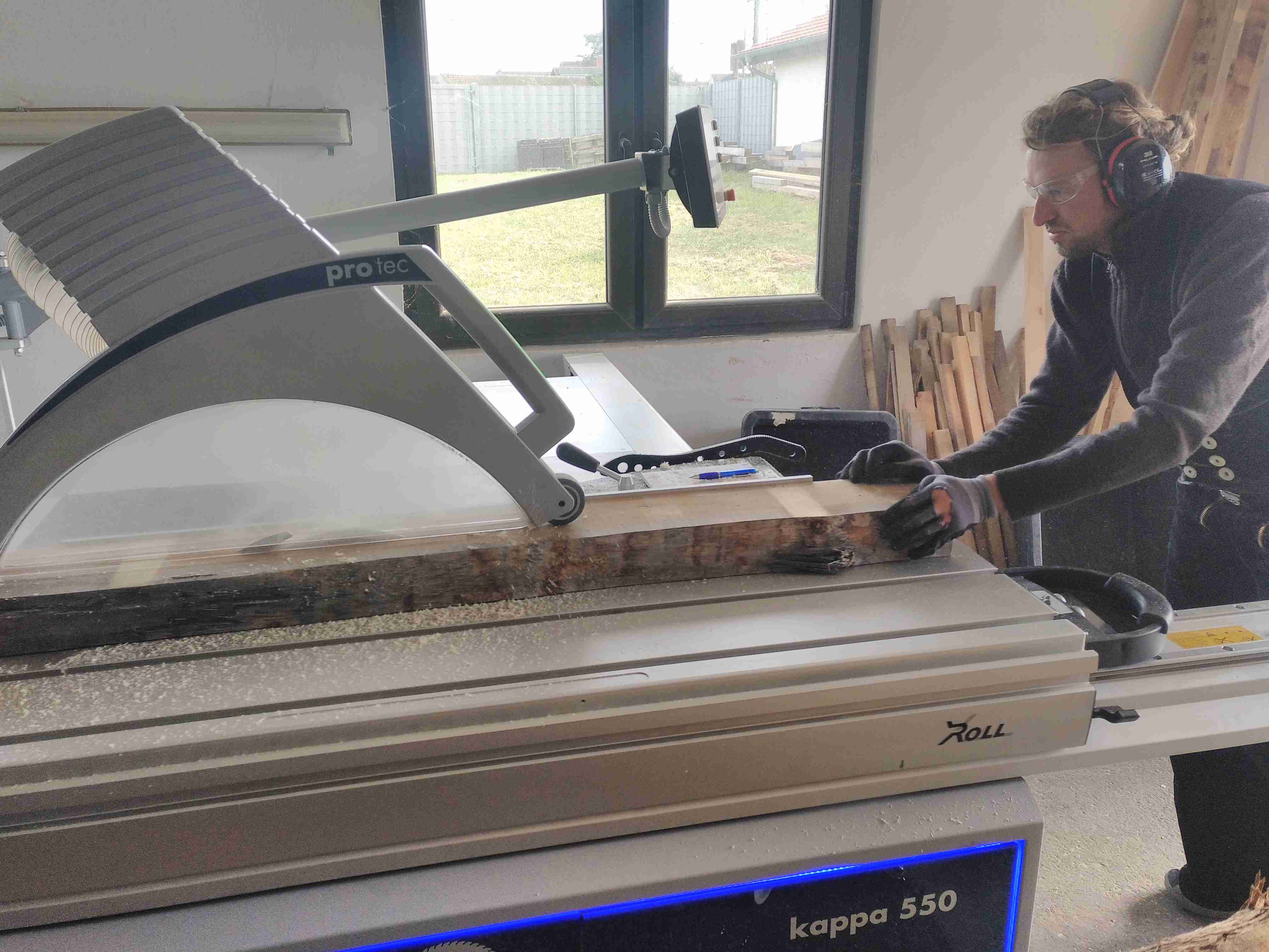 Besäumen und Abrichten 2