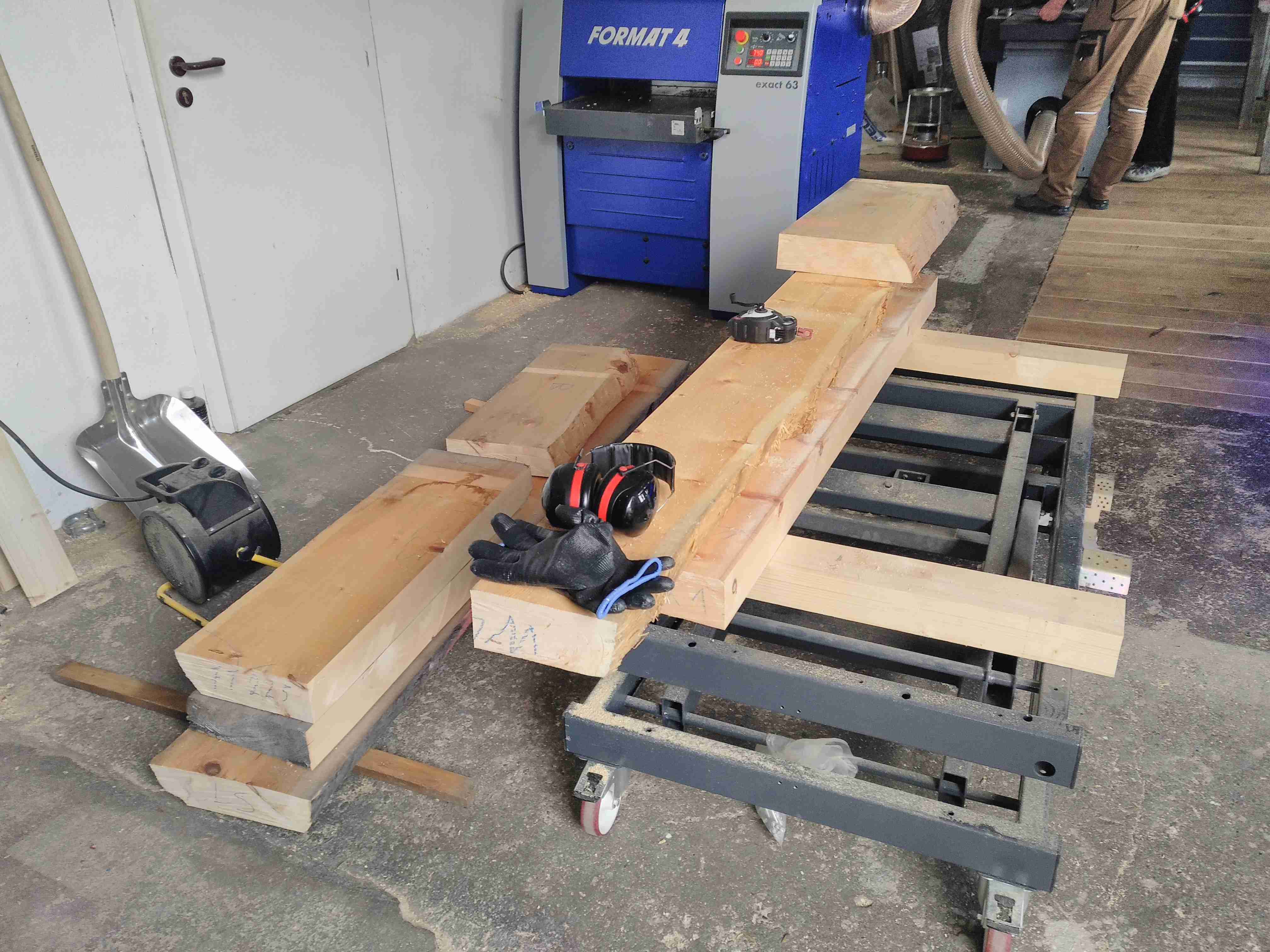 Besäumen und Abrichten 7