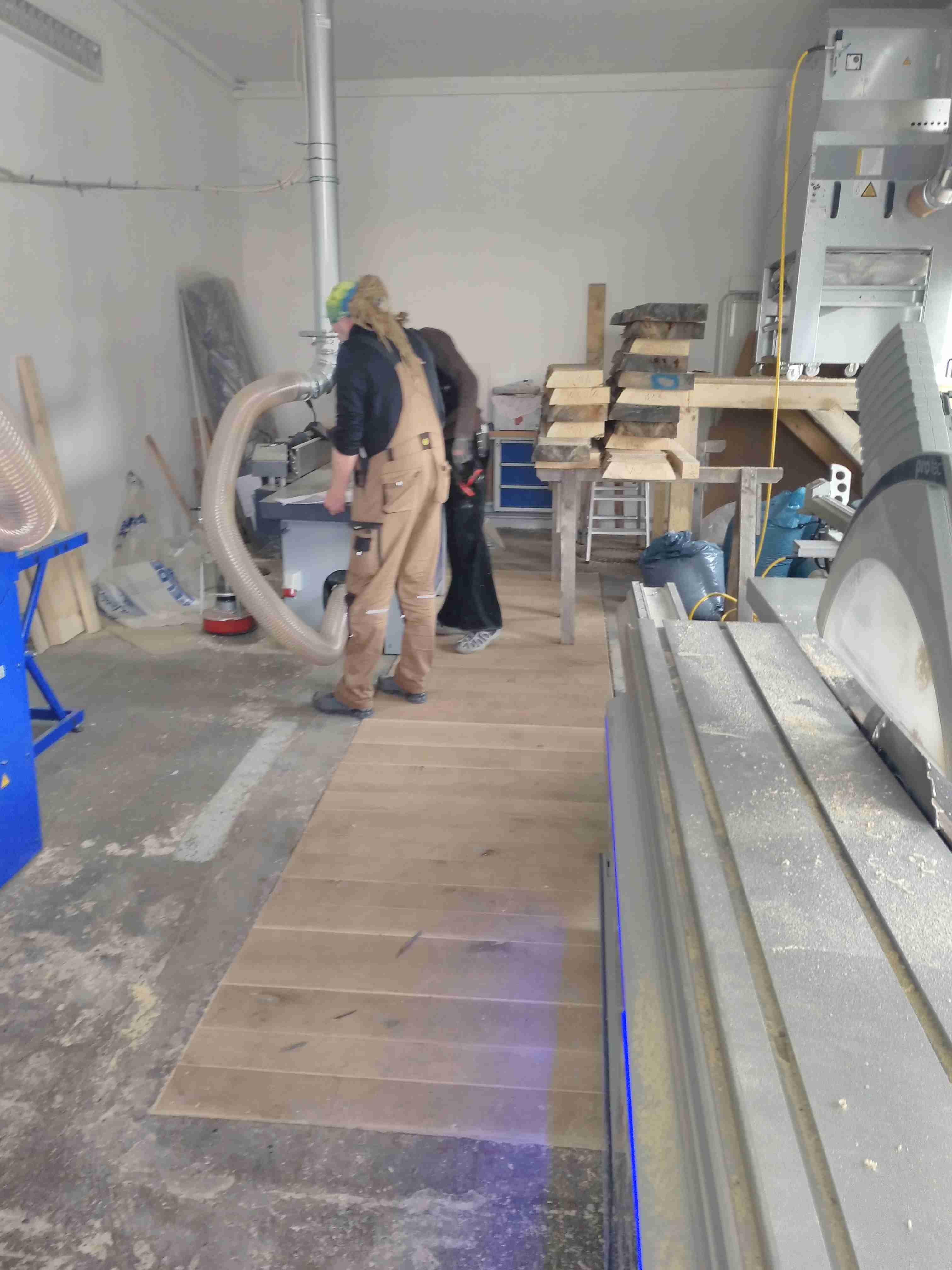 Besäumen und Abrichten 8