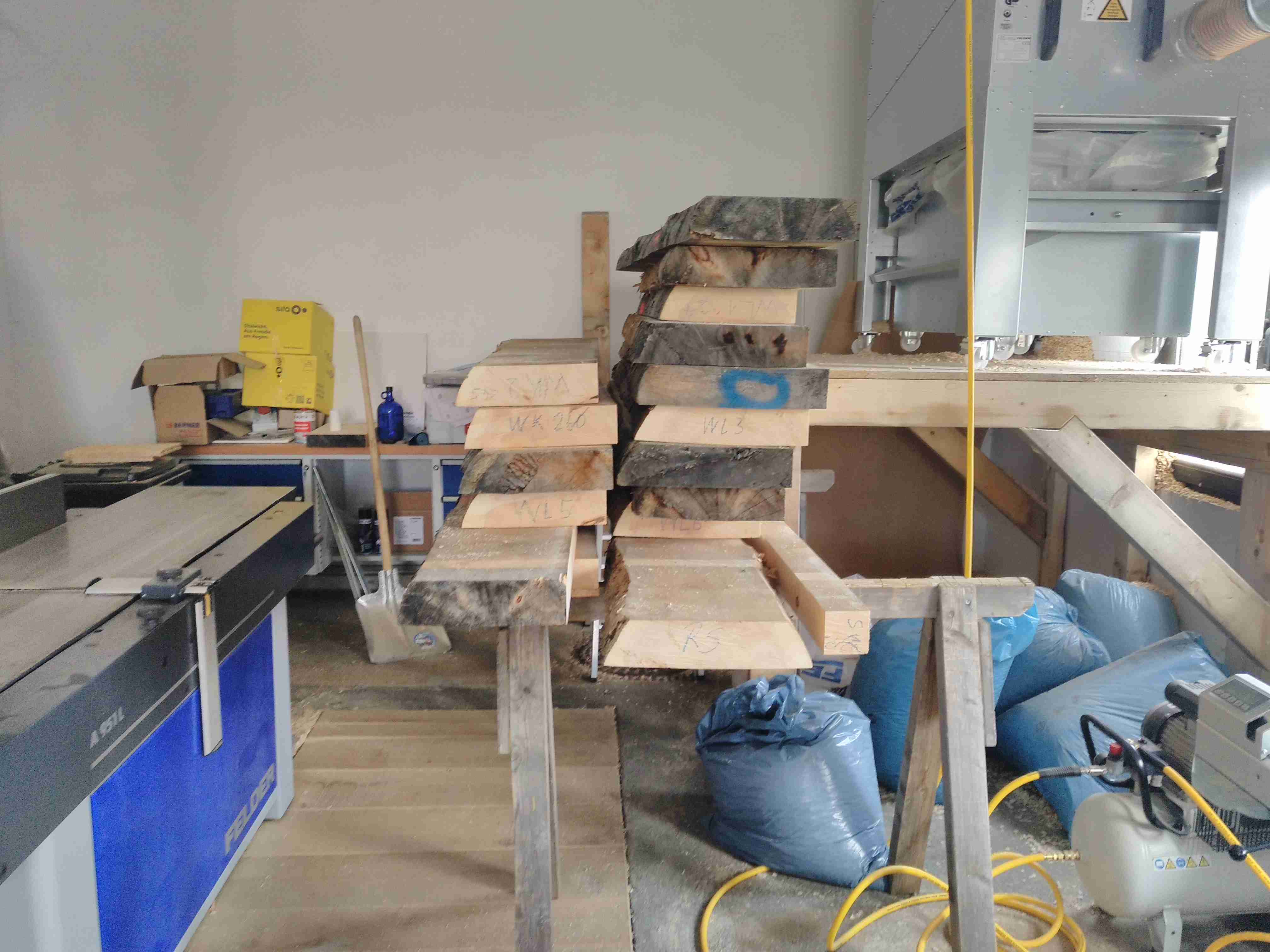 Besäumen und Abrichten 9