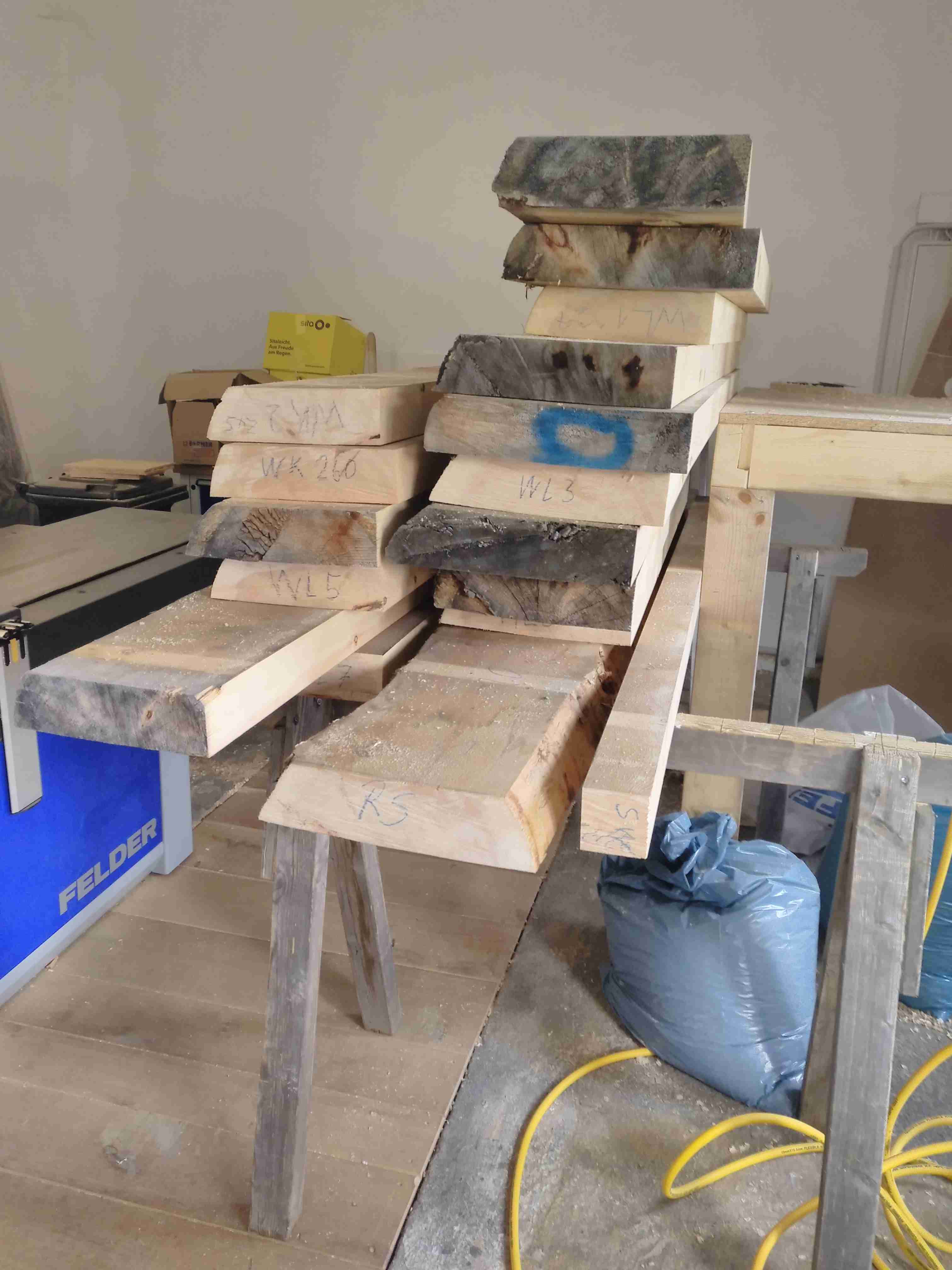 Besäumen und Abrichten 12