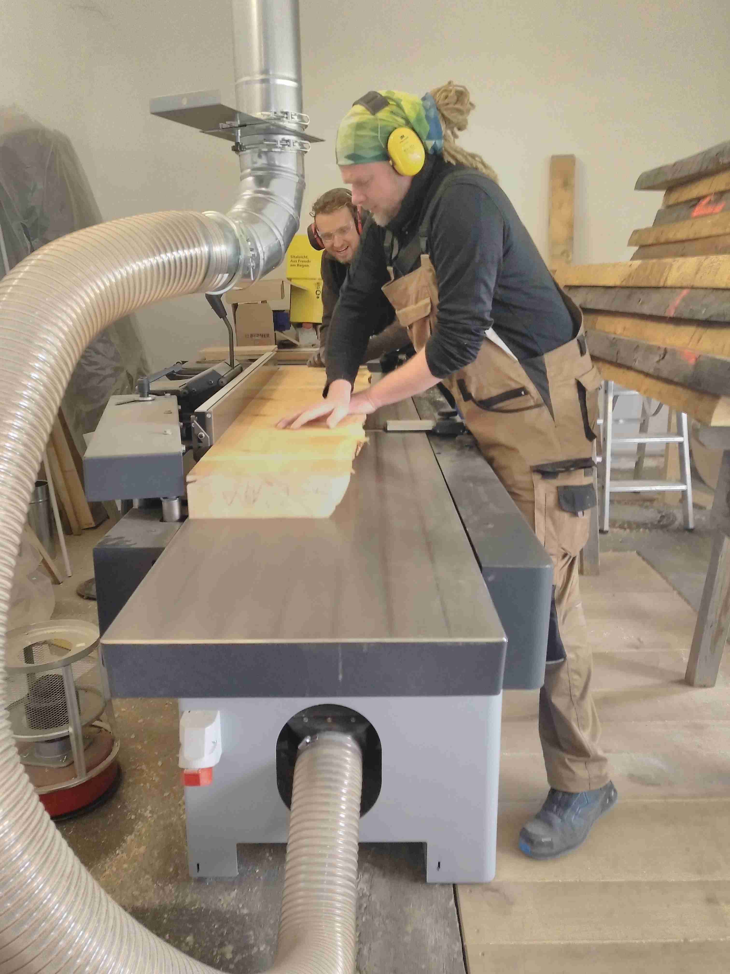 Besäumen und Abrichten 14