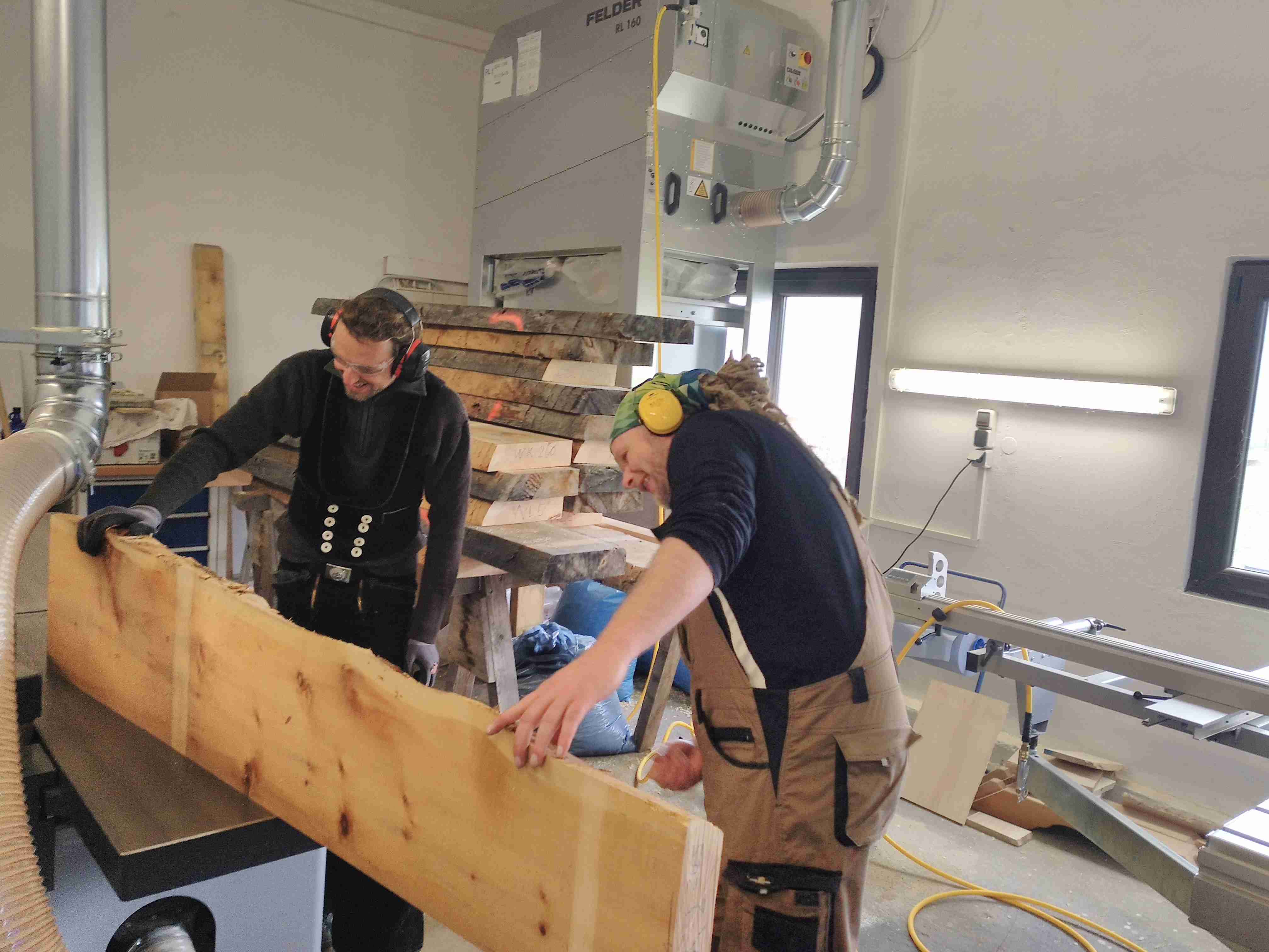 Besäumen und Abrichten 17