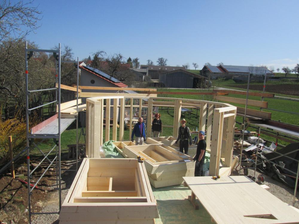 Innensicht einer Hälfte