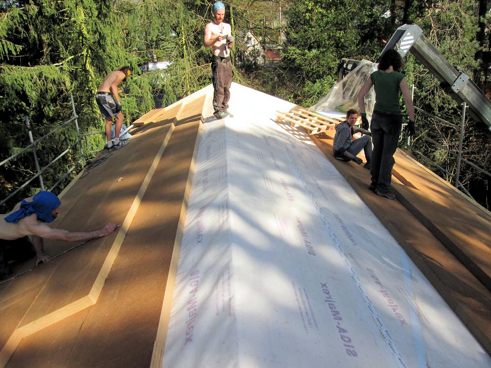 Dachdämmung 2-Schichten